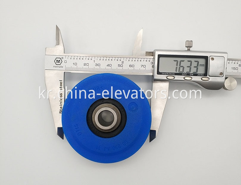 OTIS Step Roller with Special-shaped Bearing 76*21.5*6005